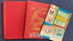 GB & Worldwide Stamps Collection Used and Mint 3 Albums