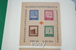 GERMAN OCCUPATIONS 1920s-1940s COLLECTION OF 1,150+ STAMPS MINT & USED IN ALBUM