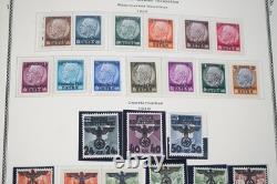 GERMAN OCCUPATIONS 1920s-1940s COLLECTION OF 1,150+ STAMPS MINT & USED IN ALBUM