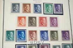 GERMAN OCCUPATIONS 1920s-1940s COLLECTION OF 1,150+ STAMPS MINT & USED IN ALBUM