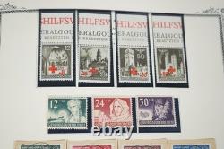 GERMAN OCCUPATIONS 1920s-1940s COLLECTION OF 1,150+ STAMPS MINT & USED IN ALBUM