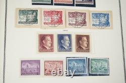 GERMAN OCCUPATIONS 1920s-1940s COLLECTION OF 1,150+ STAMPS MINT & USED IN ALBUM