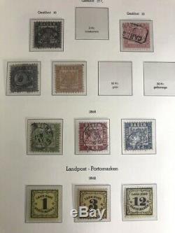 GERMAN STATES & Reich Lighthouse Album Slipcase M&U Collection(450+)GM113