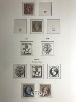 GERMAN STATES & Reich Lighthouse Album Slipcase M&U Collection(450+)GM113