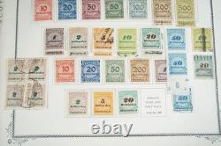 GERMANY 1860s-1940s COLLECTION OF 2,000+ STAMPS MINT & USED IN SCOTT ALBUM