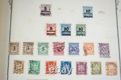 GERMANY 1860s-1940s COLLECTION OF 2,000+ STAMPS MINT & USED IN SCOTT ALBUM