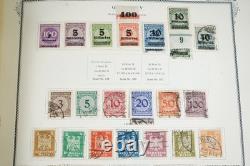 GERMANY 1860s-1940s COLLECTION OF 2,000+ STAMPS MINT & USED IN SCOTT ALBUM