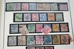 GERMANY 1870s-1940s COLLECTION OF 1,800+ STAMPS MINT & USED IN SCOTT ALBUM