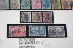 GERMANY 1870s-1940s COLLECTION OF 1,800+ STAMPS MINT & USED IN SCOTT ALBUM
