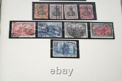 GERMANY 1870s-1940s COLLECTION OF 1,800+ STAMPS MINT & USED IN SCOTT ALBUM