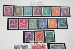 GERMANY 1870s-1940s COLLECTION OF 1,800+ STAMPS MINT & USED IN SCOTT ALBUM