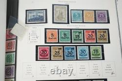 GERMANY 1870s-1940s COLLECTION OF 1,800+ STAMPS MINT & USED IN SCOTT ALBUM