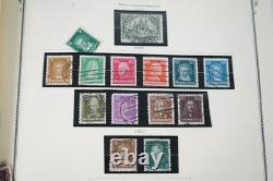 GERMANY 1870s-1940s COLLECTION OF 1,800+ STAMPS MINT & USED IN SCOTT ALBUM