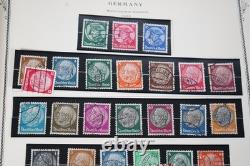 GERMANY 1870s-1940s COLLECTION OF 1,800+ STAMPS MINT & USED IN SCOTT ALBUM