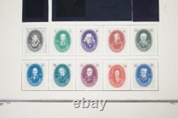 GERMANY 1940s-1960s 2-ALBUM COLLECTION OF 1500+ STAMPS MINT & USED