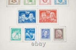 GERMANY 1940s-1960s 2-ALBUM COLLECTION OF 1500+ STAMPS MINT & USED