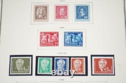 GERMANY 1940s-1960s 2-ALBUM COLLECTION OF 1500+ STAMPS MINT & USED