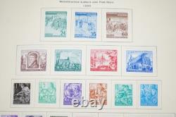 GERMANY 1940s-1960s 2-ALBUM COLLECTION OF 1500+ STAMPS MINT & USED