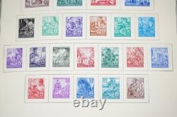 GERMANY 1940s-1960s 2-ALBUM COLLECTION OF 1500+ STAMPS MINT & USED