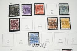 GERMANY 1940s-1970s COLLECTION OF 700+ STAMPS MINT & USED STORED IN DAVO ALBUM