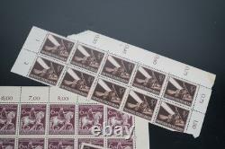 GERMANY 1940s COLLECTION 80 BLOCKS/STRIPS MINT & USED STORED IN LIGHTHOUSE ALBUM