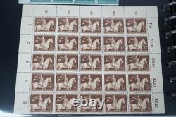 GERMANY 1940s COLLECTION 80 BLOCKS/STRIPS MINT & USED STORED IN LIGHTHOUSE ALBUM