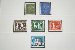 GERMANY 1950s-1970s COLLECTION OF 450+ STAMPS MINT & USED STORED IN SAFE ALBUM