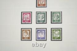 GERMANY 1950s-1970s COLLECTION OF 450+ STAMPS MINT & USED STORED IN SAFE ALBUM