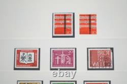 GERMANY 1950s-1970s COLLECTION OF 450+ STAMPS MINT & USED STORED IN SAFE ALBUM