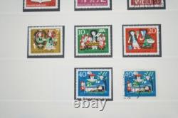 GERMANY 1950s-1970s COLLECTION OF 450+ STAMPS MINT & USED STORED IN SAFE ALBUM
