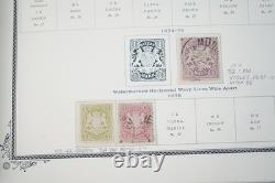 GERMANY AREA 1850s-1950s COLLECTION OF 875+ STAMPS MINT & USED SCOTT ALBUM