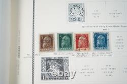 GERMANY AREA 1850s-1950s COLLECTION OF 875+ STAMPS MINT & USED SCOTT ALBUM