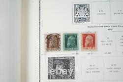 GERMANY AREA 1850s-1950s COLLECTION OF 875+ STAMPS MINT & USED SCOTT ALBUM
