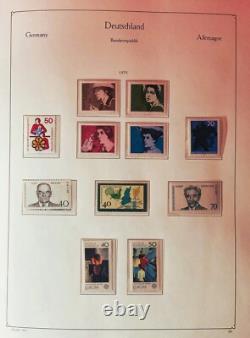 GERMANY & BERLIN mint MNH hingeless Kabe album! Valuable Collection 1975-1985