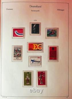 GERMANY & BERLIN mint MNH hingeless Kabe album! Valuable Collection 1975-1985