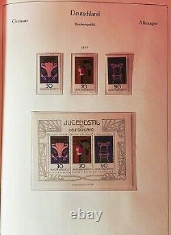 GERMANY & BERLIN mint MNH hingeless Kabe album! Valuable Collection 1975-1985