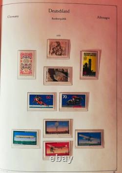 GERMANY & BERLIN mint MNH hingeless Kabe album! Valuable Collection 1975-1985