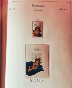 GERMANY & BERLIN mint MNH hingeless Kabe album! Valuable Collection 1975-1985