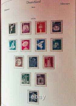 GERMANY & BERLIN mint MNH hingeless Kabe album! Valuable Collection 1975-1985