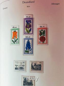 GERMANY & BERLIN mint MNH hingeless Kabe album! Valuable Collection 1975-1985