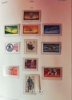 GERMANY & BERLIN mint MNH hingeless Kabe album! Valuable Collection 1975-1985