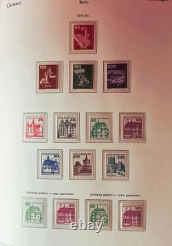 GERMANY & BERLIN mint MNH hingeless Kabe album! Valuable Collection 1975-1985