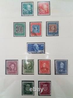 GERMANY COLLECTION 1949-1985, in two Safe hingeless albums, used, Scott $2,058