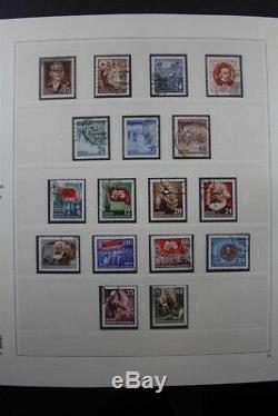 GERMANY DDR 1949-1990 Used + Extras Premium Stamp Collection 7 Safe Albums