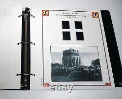 GERMANY Deutsches Reich WWII Europe Occupation Custom Albums 4 Stamp Collection