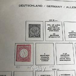GERMANY Deutschland Book & Loose Pages Postage Stamps Collection Mixed See Video