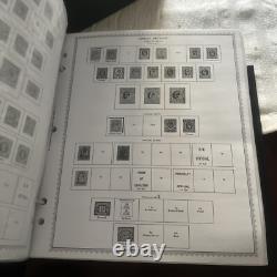GREAT BRITAIN 1840-1952 Page Collection In Supreme Global Stamp Album No Stamps