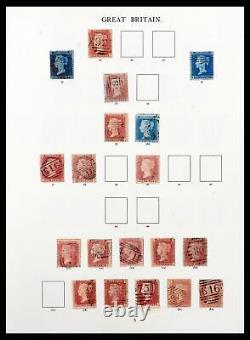 GREAT BRITAIN 1840-1992 MNH MH Used in 2 Windsor Albums Stamp Collection