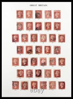 GREAT BRITAIN 1840-1992 MNH MH Used in 2 Windsor Albums Stamp Collection