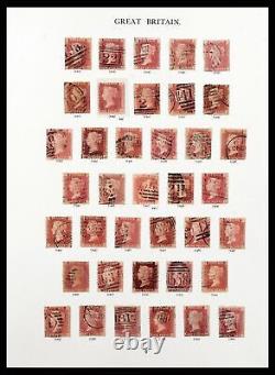 GREAT BRITAIN 1840-1992 MNH MH Used in 2 Windsor Albums Stamp Collection